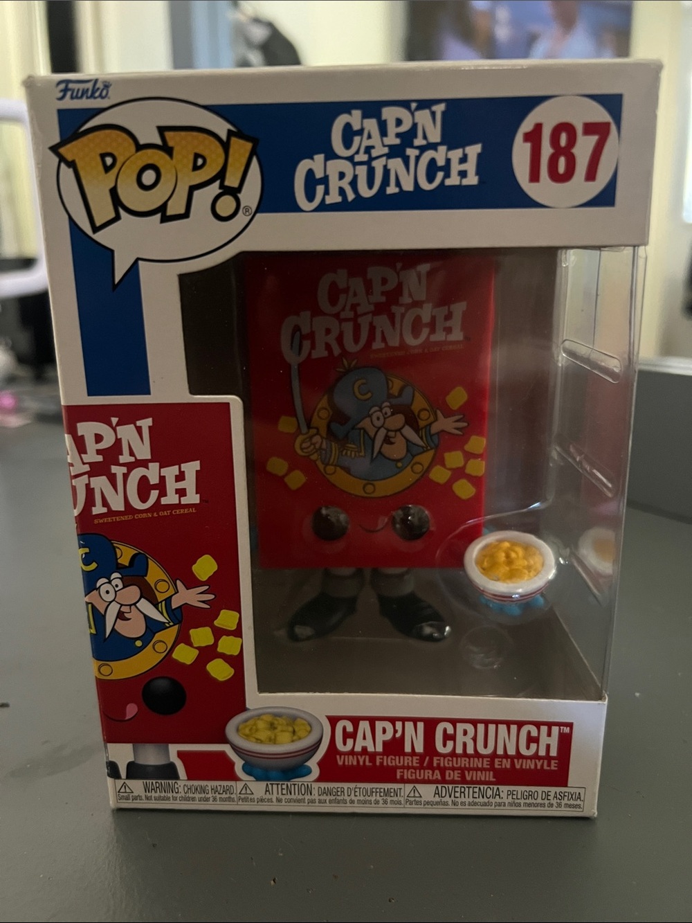 Funko Cap'n Crunch Pop! Vinyl Figure - Red Box with Blue Accents